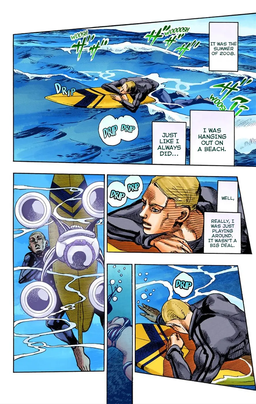 JoJo's Bizarre Adventure, Part 8: JoJolion Colored Manga — Chapter 6 — Page 26