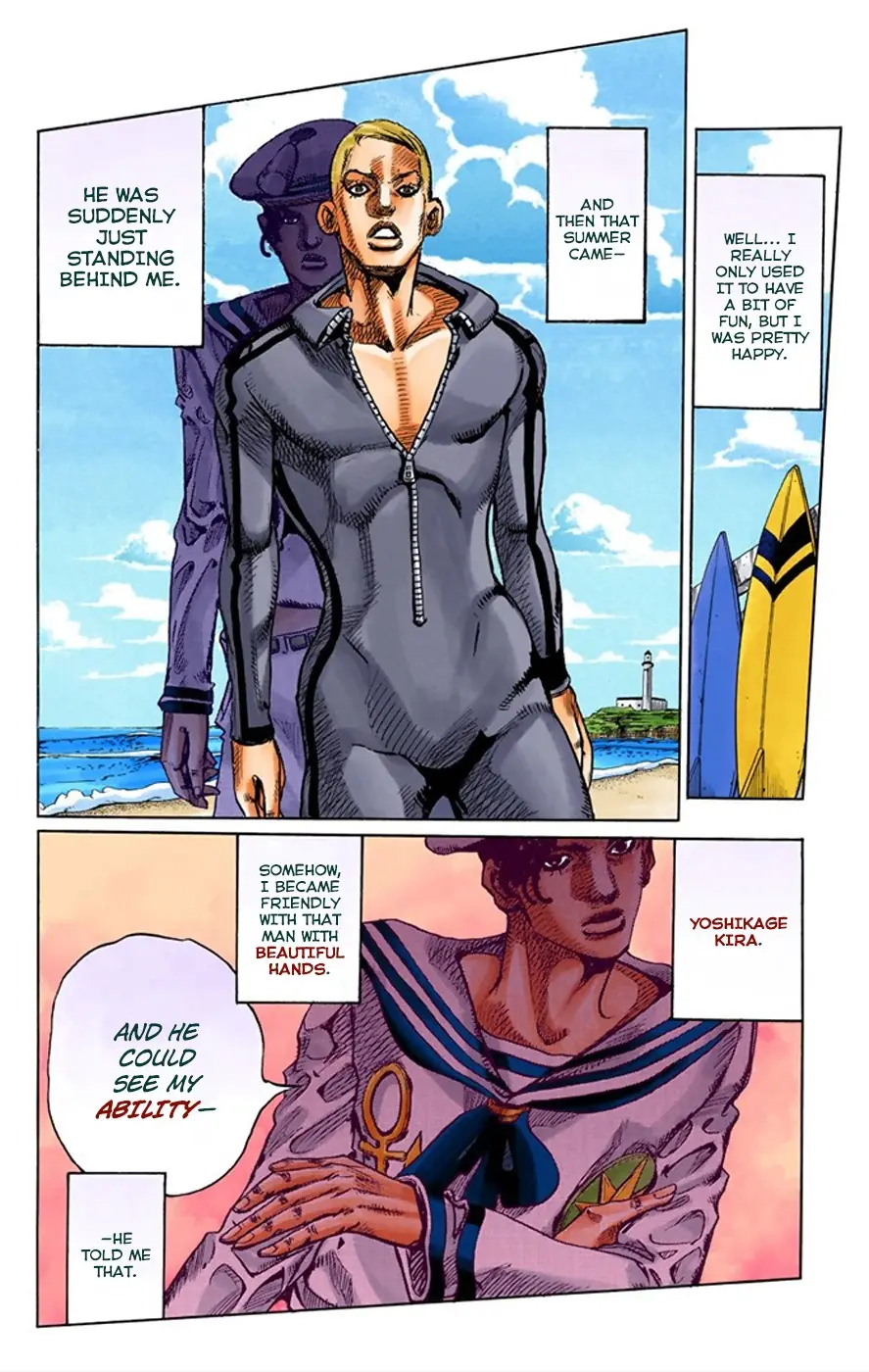 JoJo's Bizarre Adventure, Part 8: JoJolion Colored Manga — Chapter 6 — Page 28