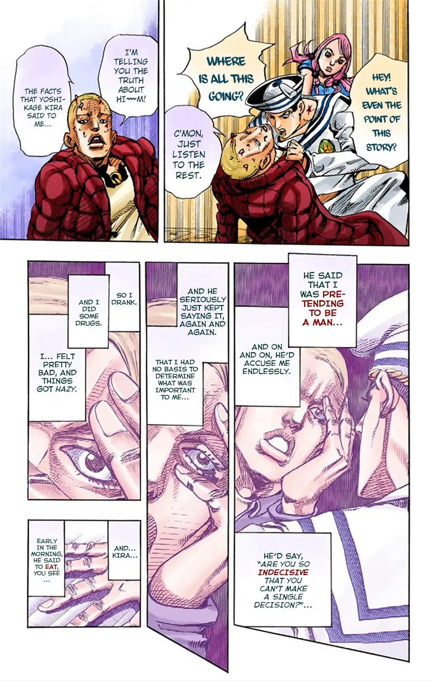 JoJo's Bizarre Adventure, Part 8: JoJolion Colored Manga — Chapter 6 — Page 31