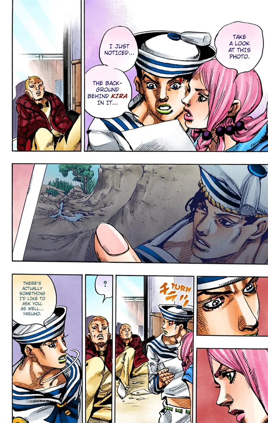 JoJo's Bizarre Adventure, Part 8: JoJolion Colored Manga — Chapter 6 — Page 36