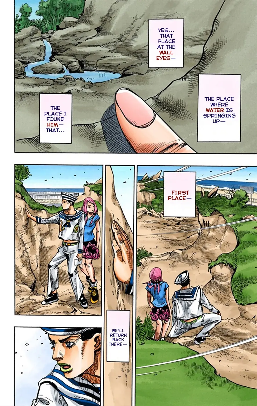 JoJo's Bizarre Adventure, Part 8: JoJolion Colored Manga — Chapter 6 — Page 40