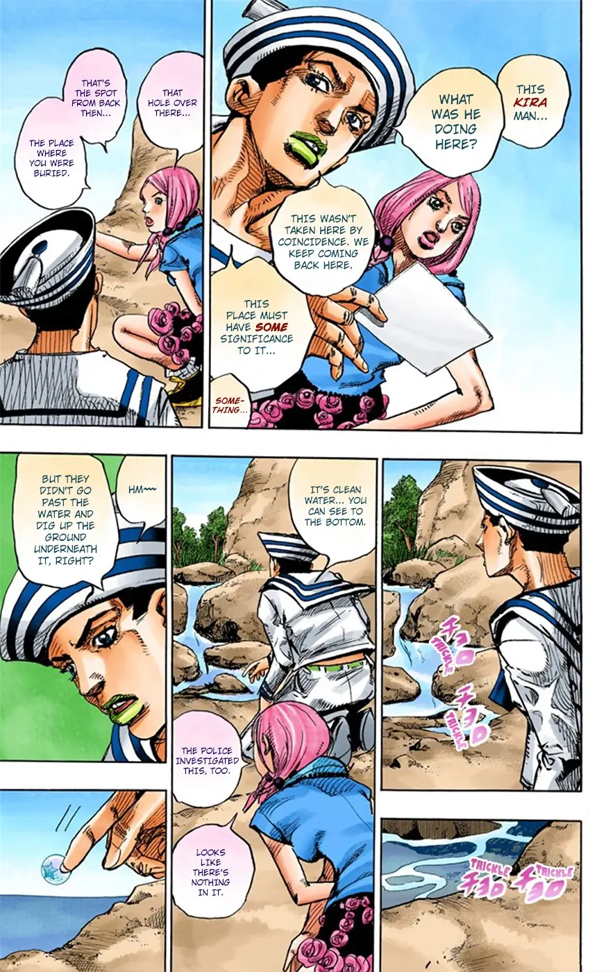 JoJo's Bizarre Adventure, Part 8: JoJolion Colored Manga — Chapter 6 — Page 41