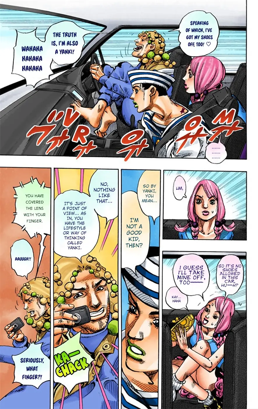 JoJo's Bizarre Adventure, Part 8: JoJolion Colored Manga — Chapter 7 — Page 7