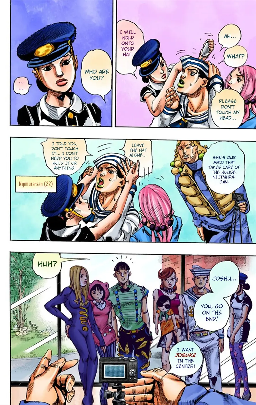 JoJo's Bizarre Adventure, Part 8: JoJolion Colored Manga — Chapter 7 — Page 17