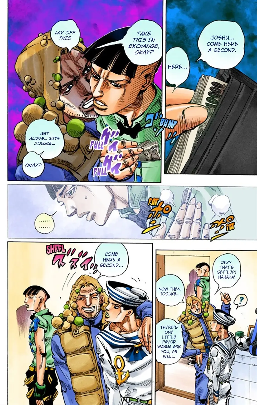 JoJo's Bizarre Adventure, Part 8: JoJolion Colored Manga — Chapter 7 — Page 24