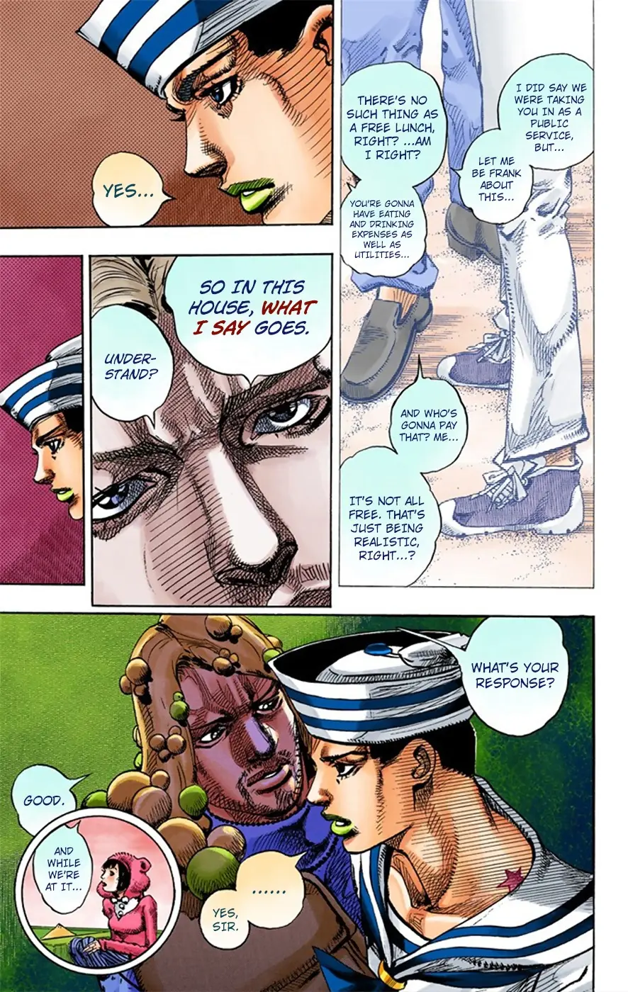 JoJo's Bizarre Adventure, Part 8: JoJolion Colored Manga — Chapter 7 — Page 25