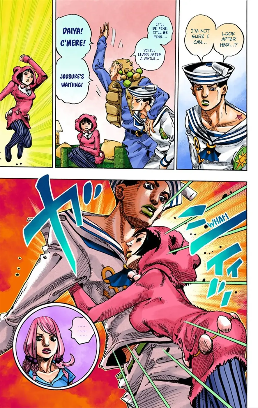 JoJo's Bizarre Adventure, Part 8: JoJolion Colored Manga — Chapter 7 — Page 27