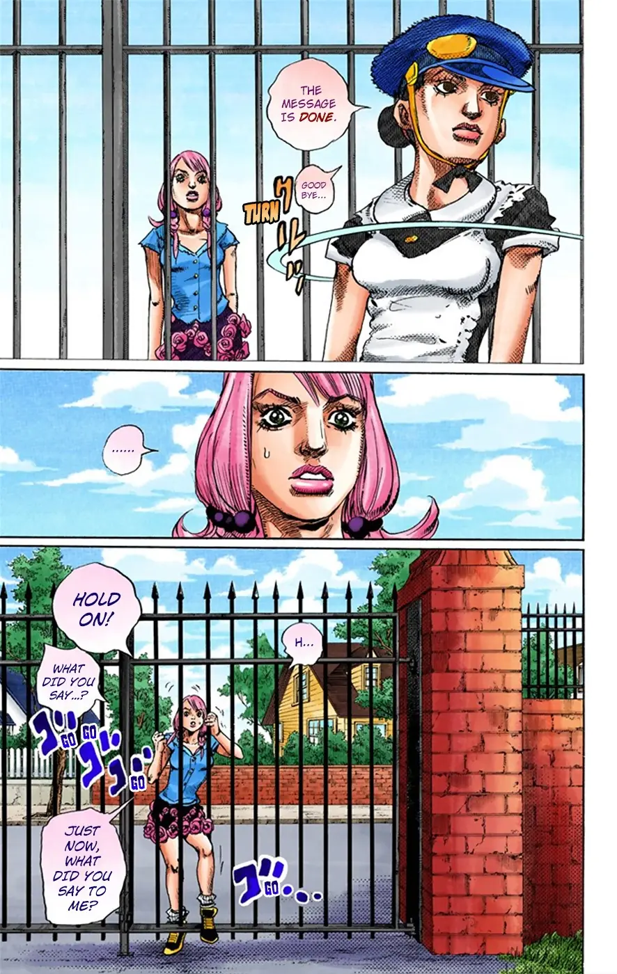 JoJo's Bizarre Adventure, Part 8: JoJolion Colored Manga — Chapter 7 — Page 33