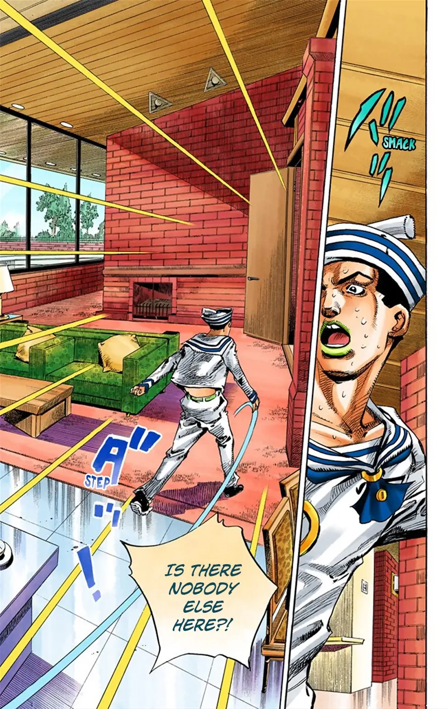 JoJo's Bizarre Adventure, Part 8: JoJolion Colored Manga — Chapter 8 — Page 5