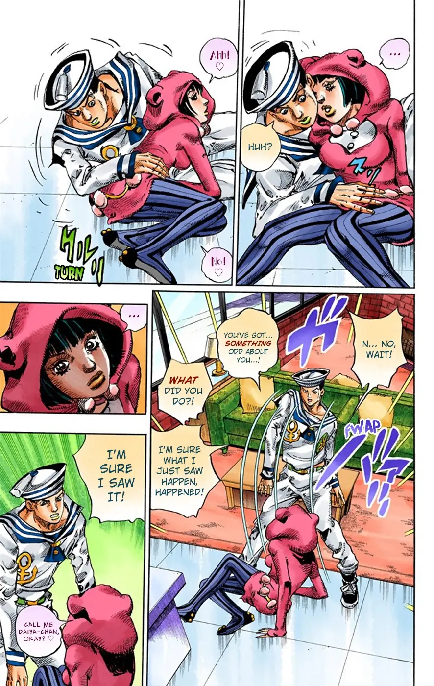 JoJo's Bizarre Adventure, Part 8: JoJolion Colored Manga — Chapter 8 — Page 9