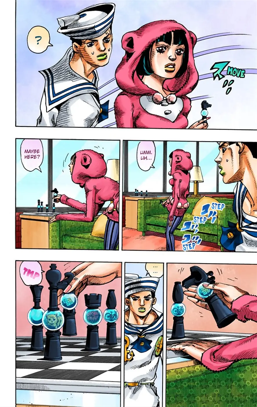 JoJo's Bizarre Adventure, Part 8: JoJolion Colored Manga — Chapter 8 — Page 13