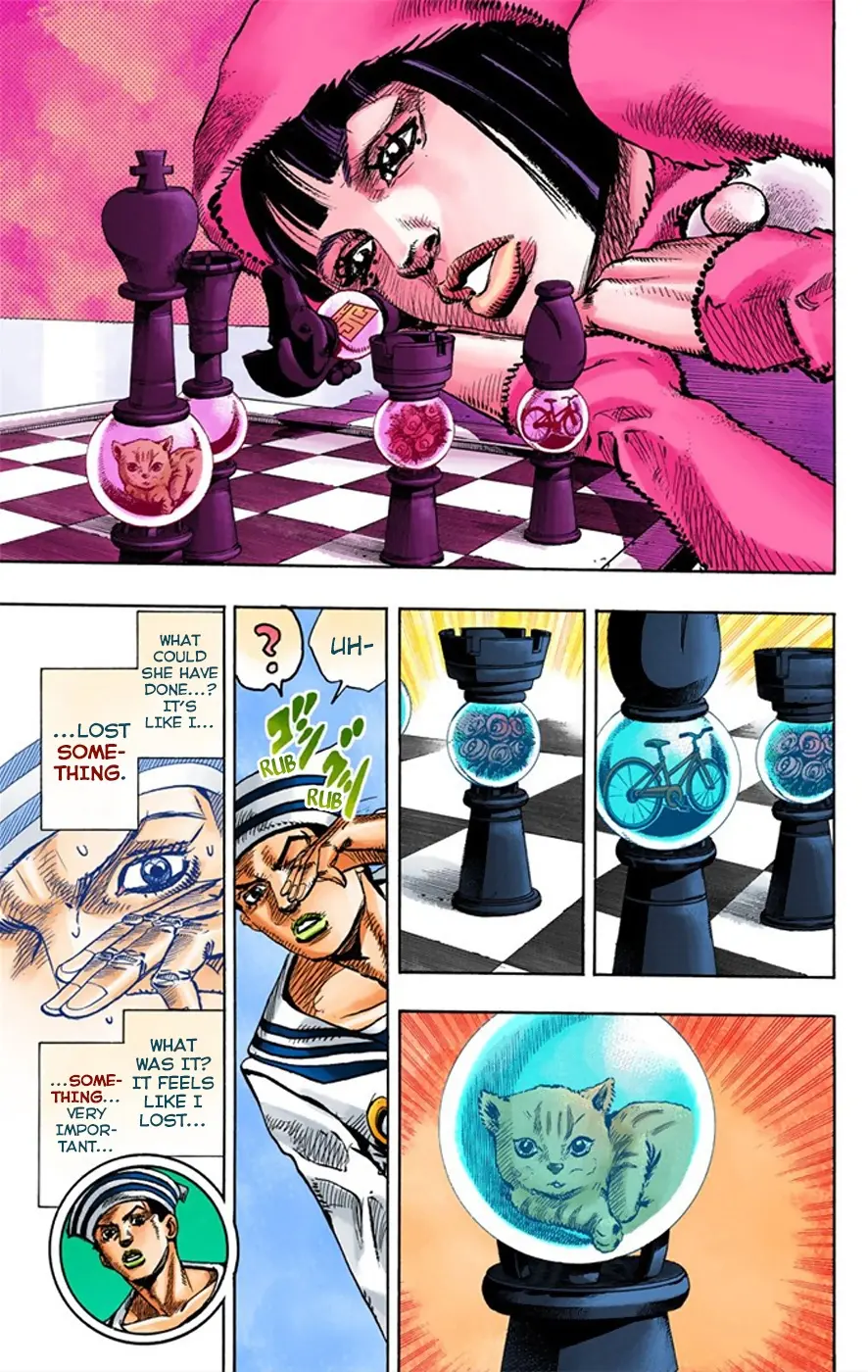 JoJo's Bizarre Adventure, Part 8: JoJolion Colored Manga — Chapter 8 — Page 14