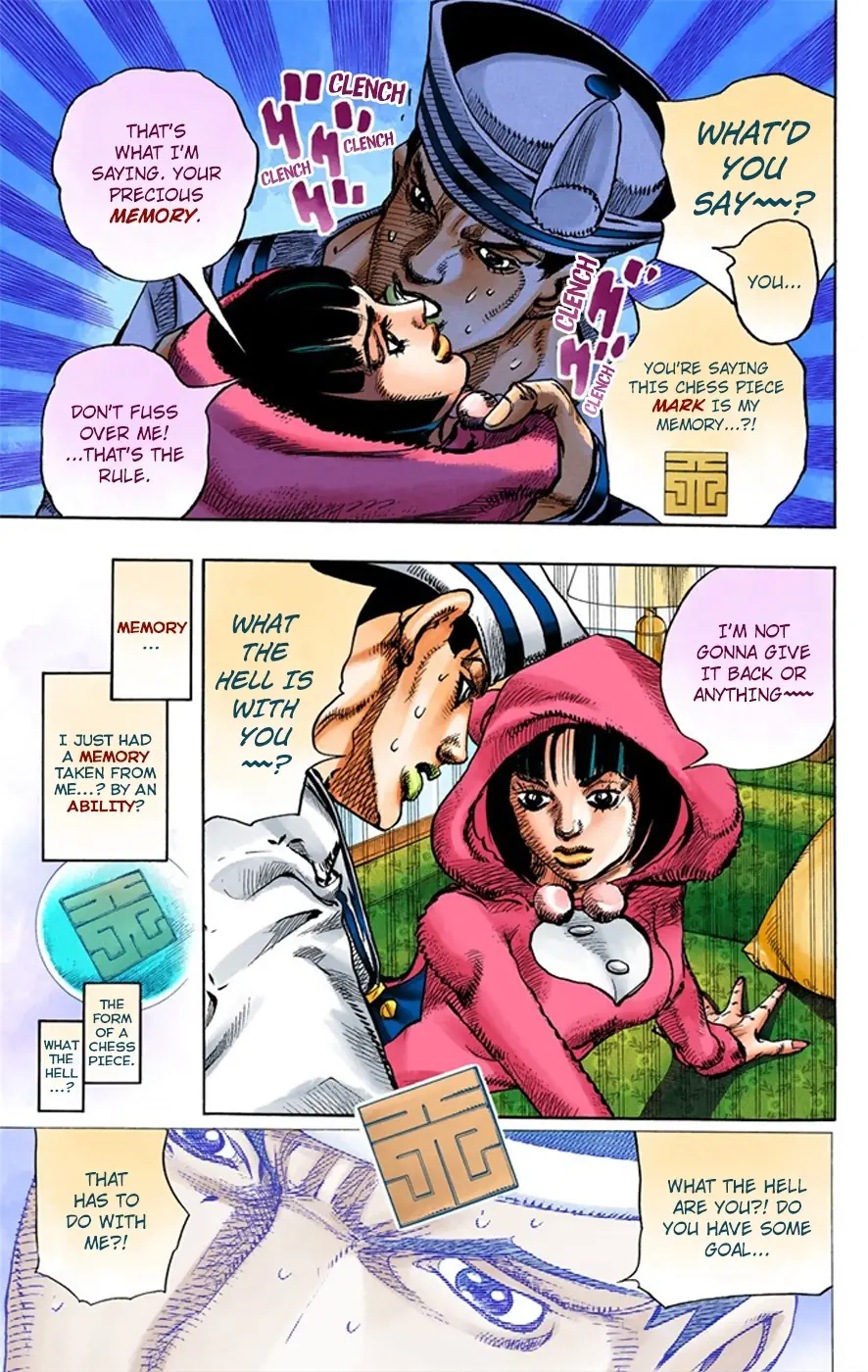 JoJo's Bizarre Adventure, Part 8: JoJolion Colored Manga — Chapter 8 — Page 20