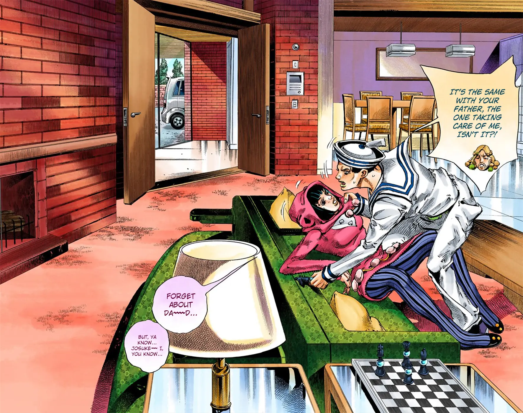 JoJo's Bizarre Adventure, Part 8: JoJolion Colored Manga — Chapter 8 — Page 21