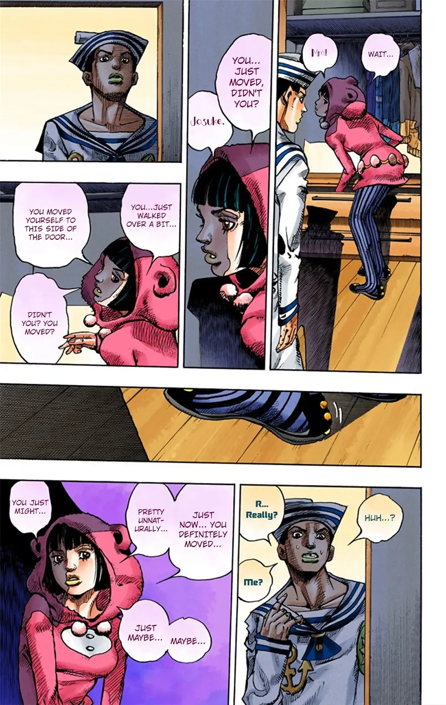 JoJo's Bizarre Adventure, Part 8: JoJolion Colored Manga — Chapter 8 — Page 41