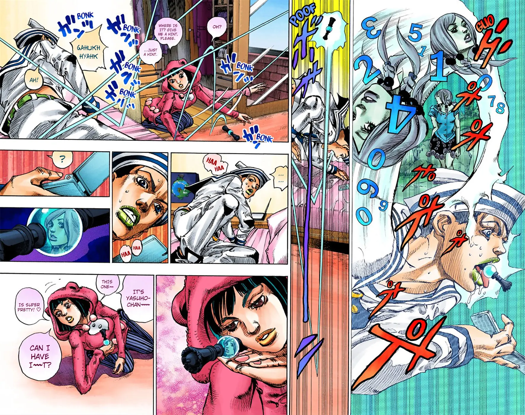 JoJo's Bizarre Adventure, Part 8: JoJolion Colored Manga — Chapter 9 — Page 9