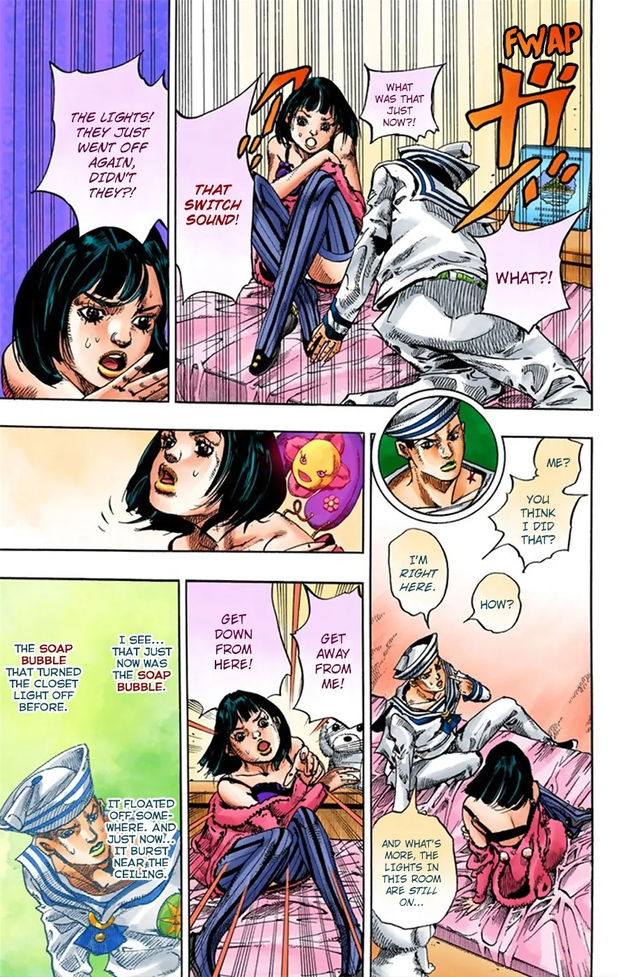 JoJo's Bizarre Adventure, Part 8: JoJolion Colored Manga — Chapter 9 — Page 28