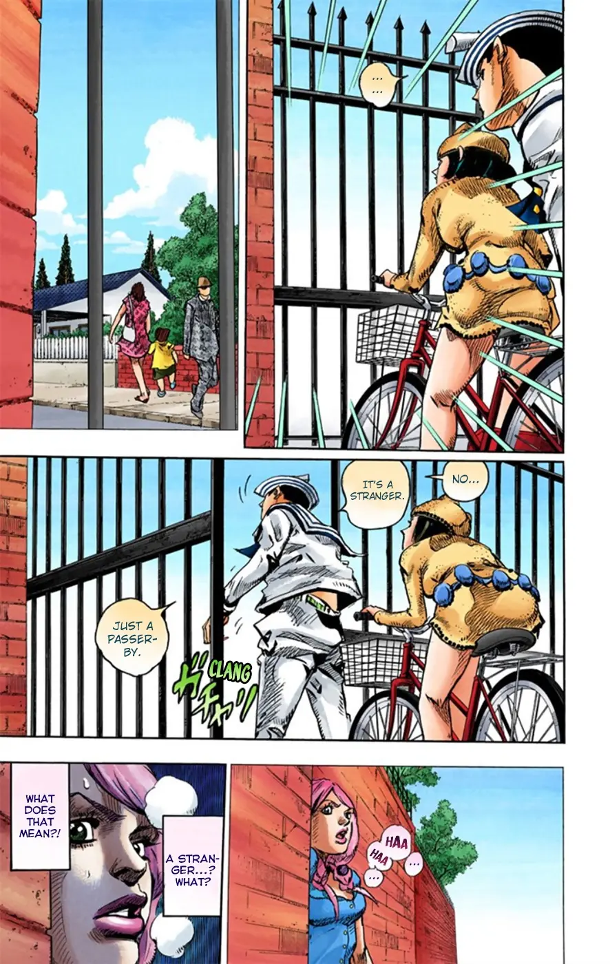 JoJo's Bizarre Adventure, Part 8: JoJolion Colored Manga — Chapter 10 — Page 15