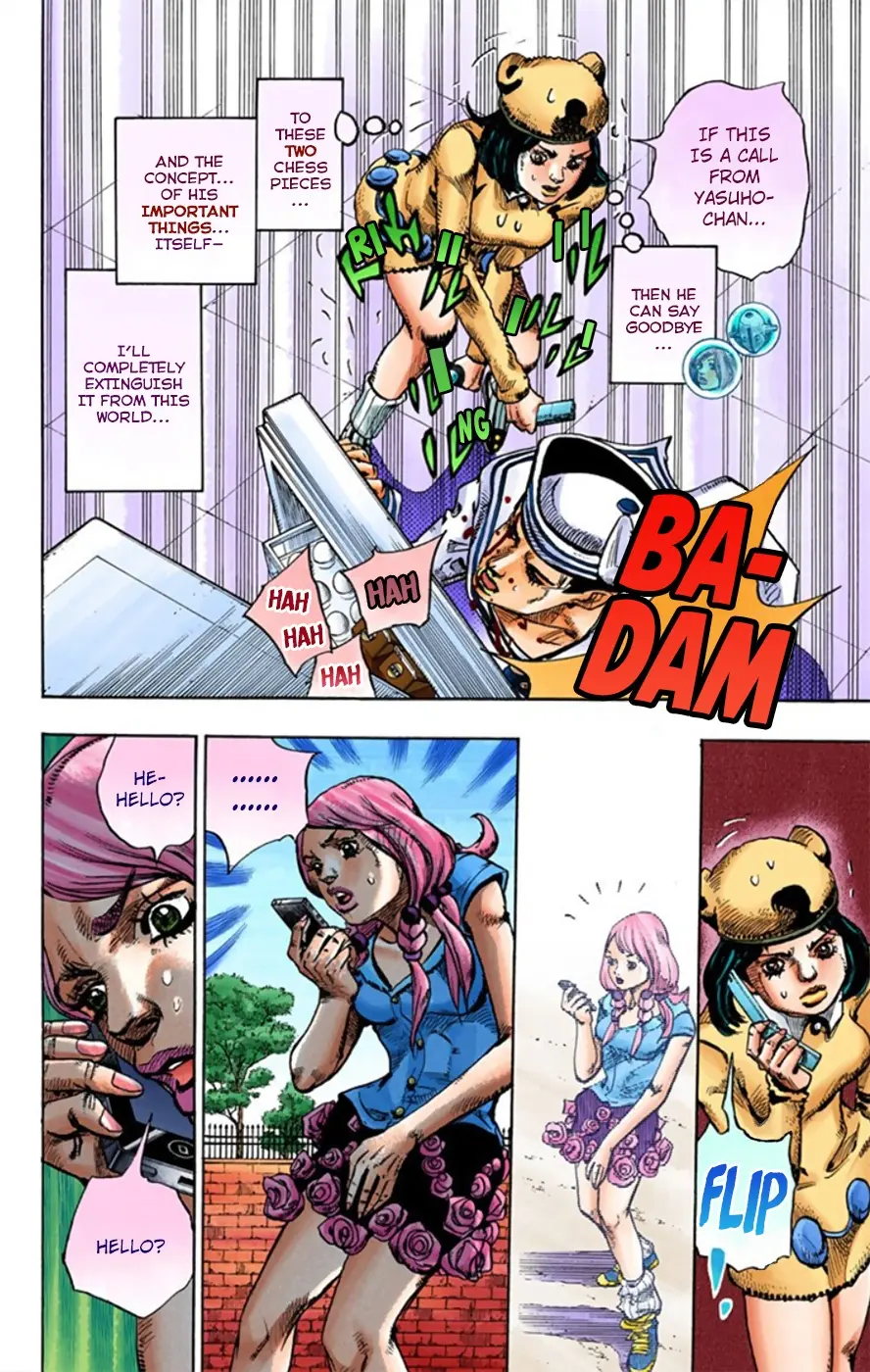 JoJo's Bizarre Adventure, Part 8: JoJolion Colored Manga — Chapter 10 — Page 38