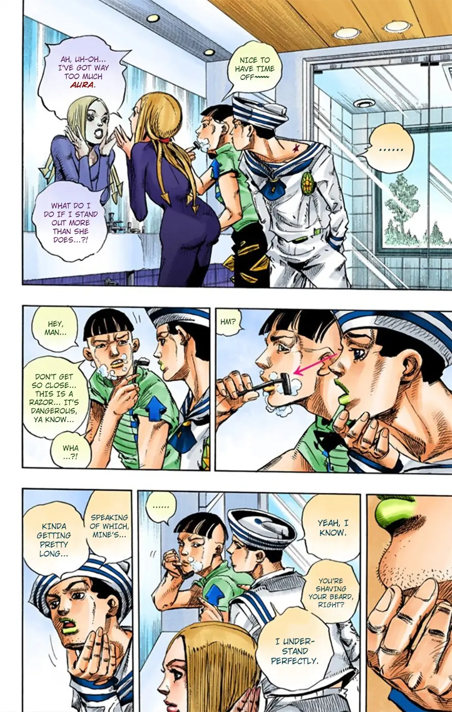JoJo's Bizarre Adventure, Part 8: JoJolion Colored Manga — Chapter 11 — Page 9