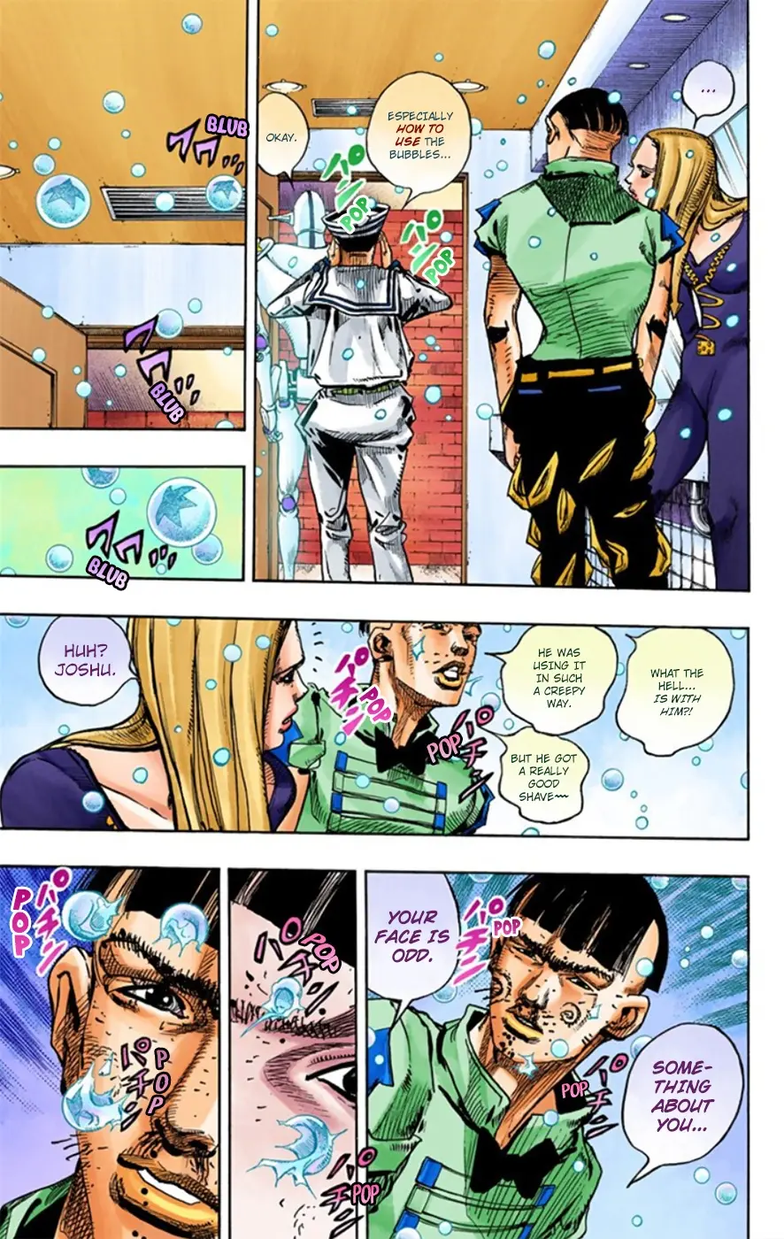 JoJo's Bizarre Adventure, Part 8: JoJolion Colored Manga — Chapter 11 — Page 14