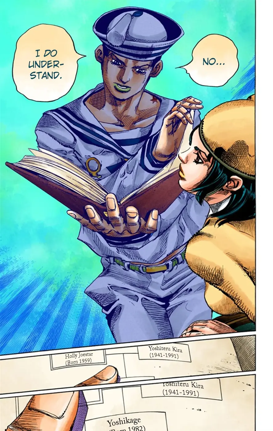 JoJo's Bizarre Adventure, Part 8: JoJolion Colored Manga — Chapter 11 — Page 25