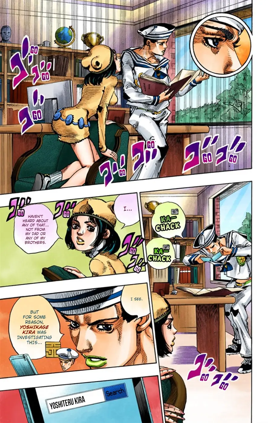 JoJo's Bizarre Adventure, Part 8: JoJolion Colored Manga — Chapter 11 — Page 27