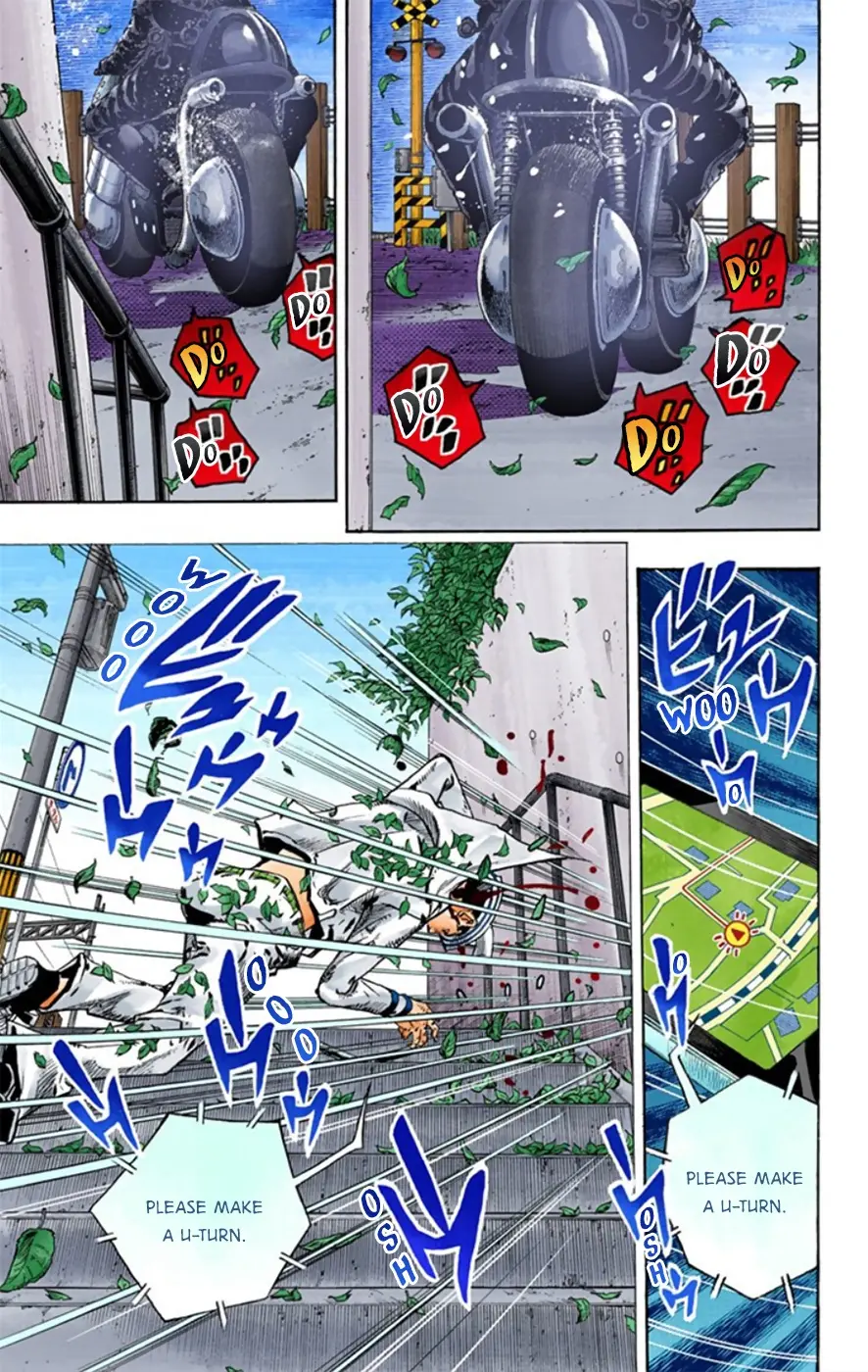 JoJo's Bizarre Adventure, Part 8: JoJolion Colored Manga — Chapter 13 — Page 7