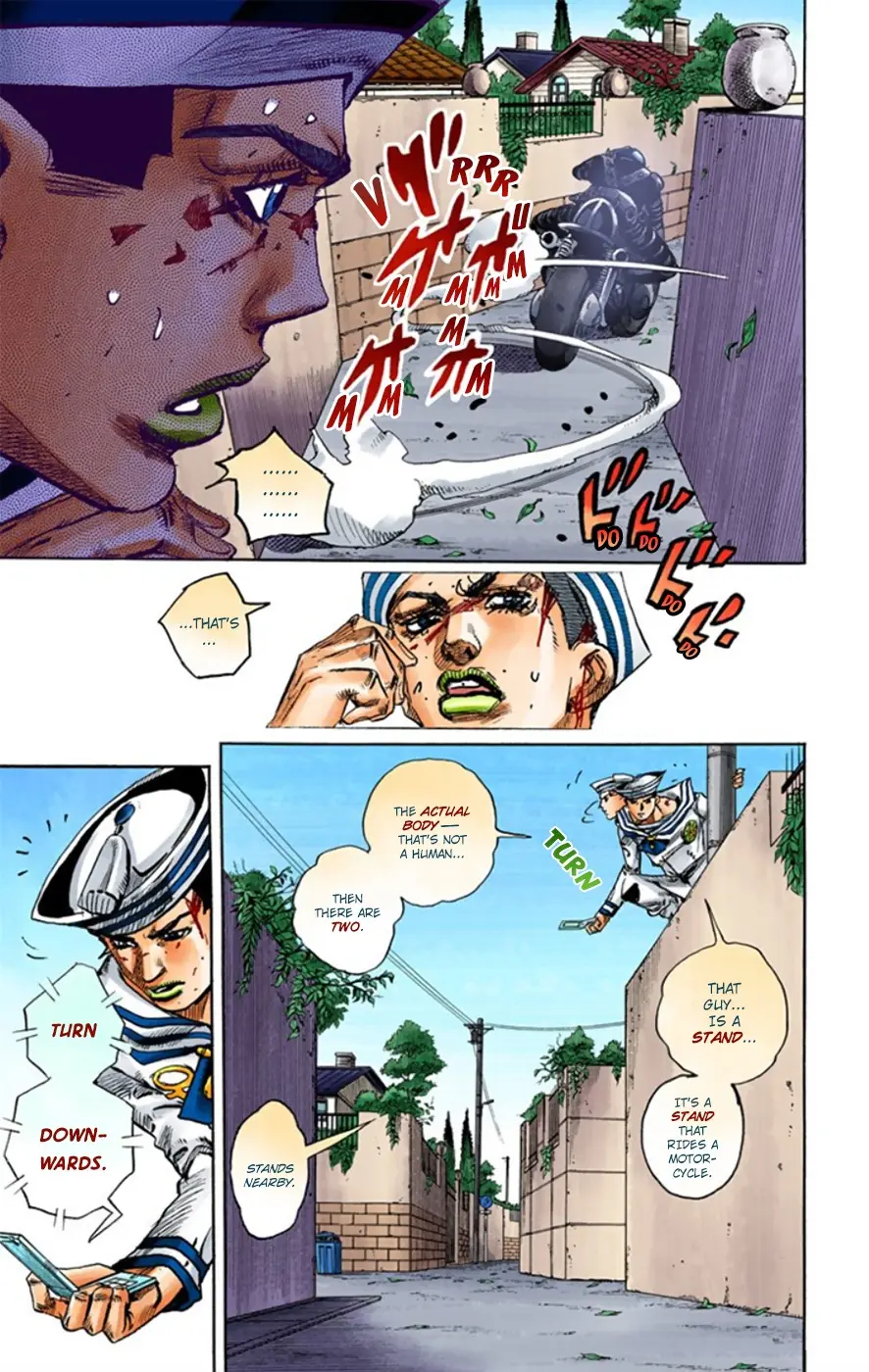 JoJo's Bizarre Adventure, Part 8: JoJolion Colored Manga — Chapter 13 — Page 26