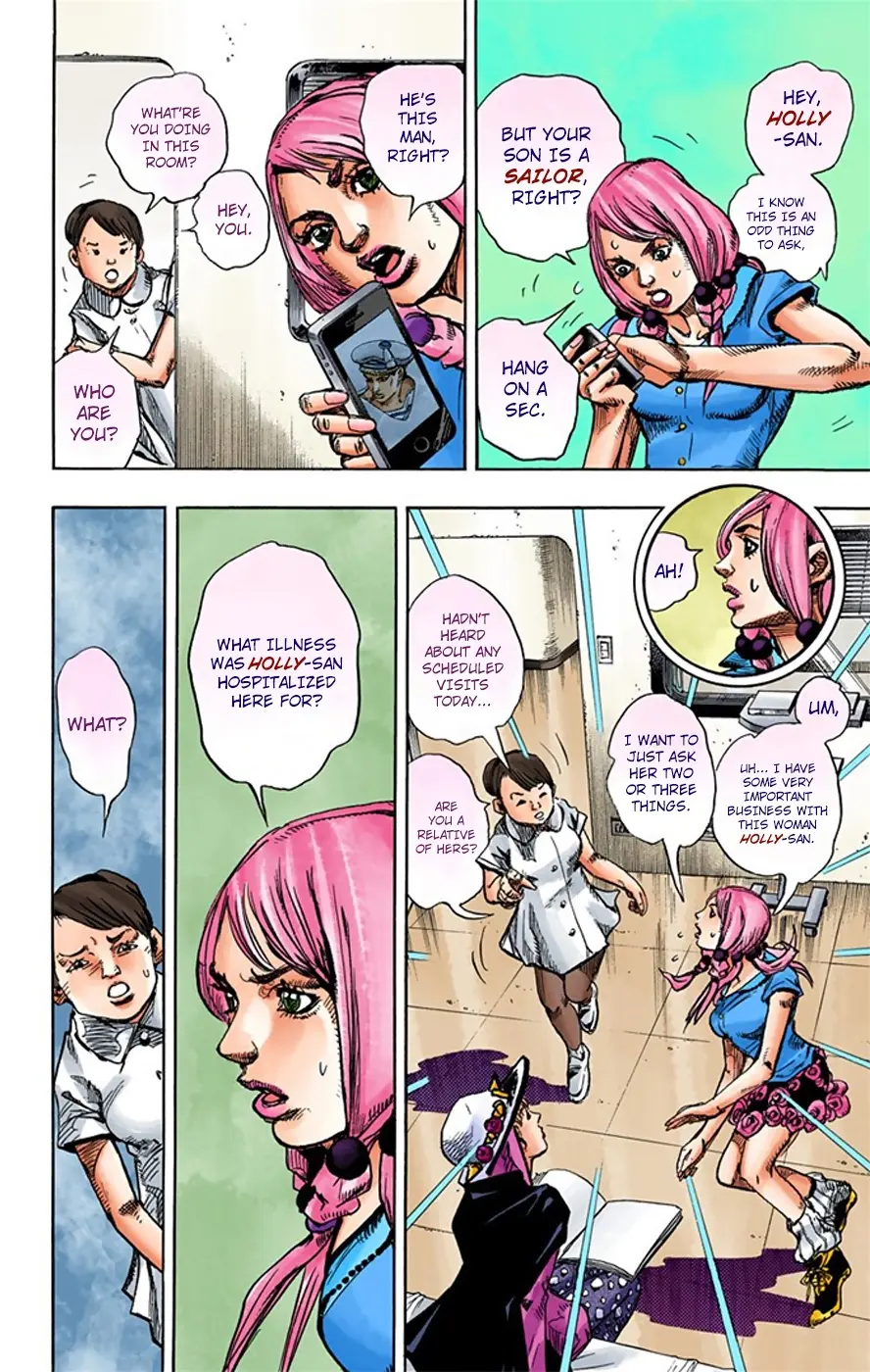 JoJo's Bizarre Adventure, Part 8: JoJolion Colored Manga — Chapter 14 — Page 14