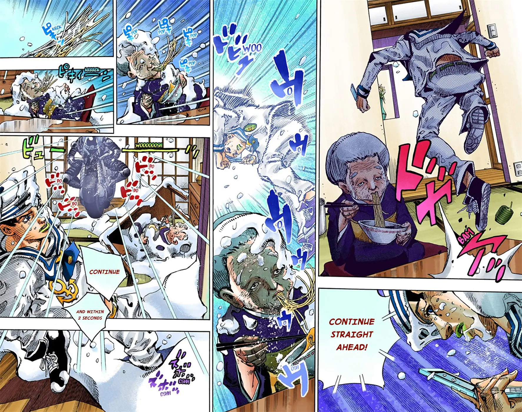 JoJo's Bizarre Adventure, Part 8: JoJolion Colored Manga — Chapter 14 — Page 27
