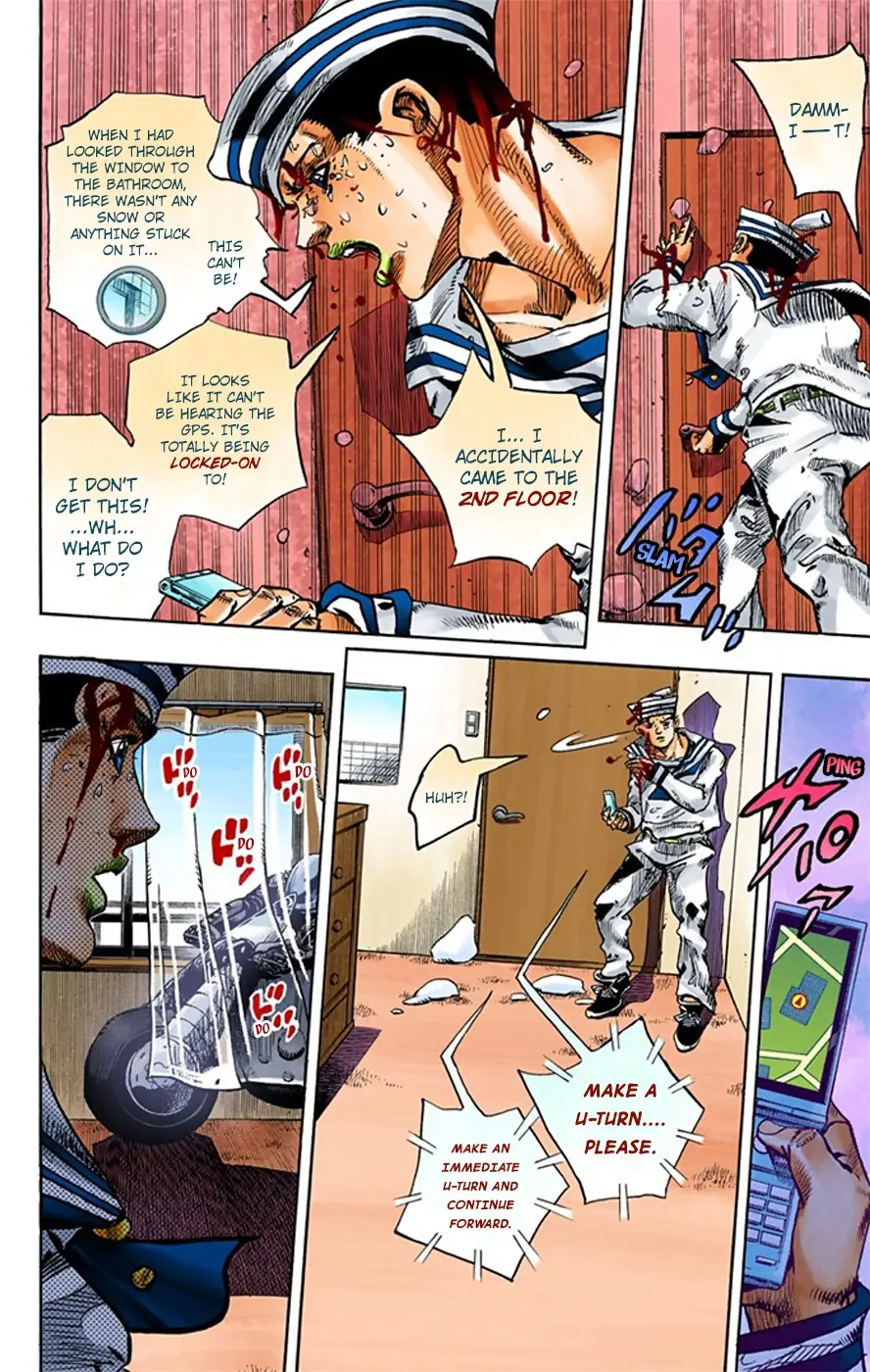JoJo's Bizarre Adventure, Part 8: JoJolion Colored Manga — Chapter 14 — Page 38