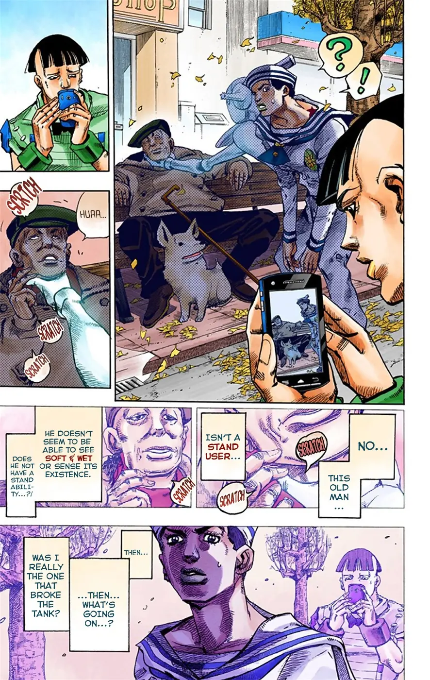 JoJo's Bizarre Adventure, Part 8: JoJolion Colored Manga — Chapter 19 — Page 14