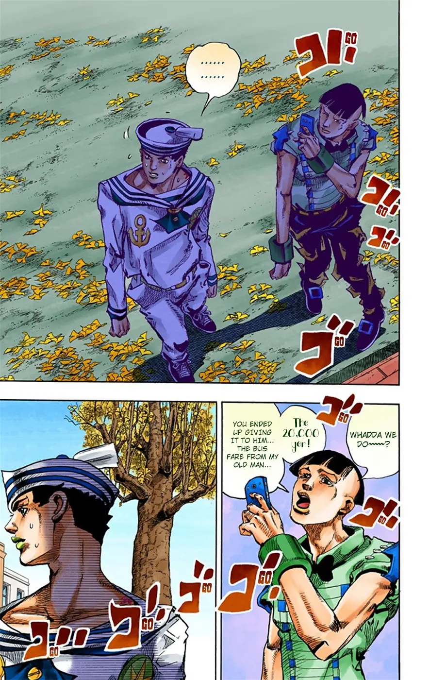 JoJo's Bizarre Adventure, Part 8: JoJolion Colored Manga — Chapter 19 — Page 18