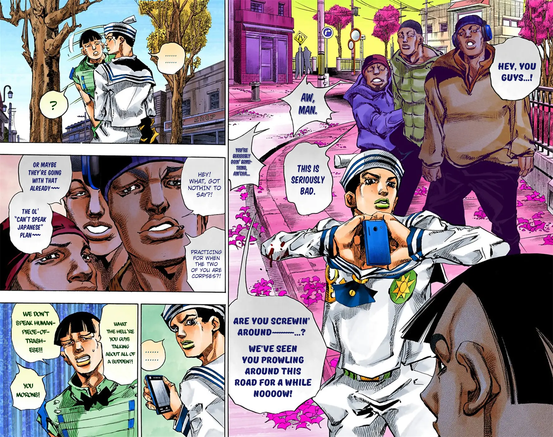 JoJo's Bizarre Adventure, Part 8: JoJolion Colored Manga — Chapter 19 — Page 23