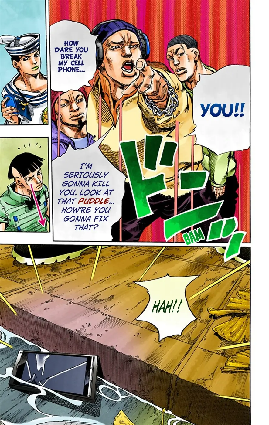 JoJo's Bizarre Adventure, Part 8: JoJolion Colored Manga — Chapter 19 — Page 25