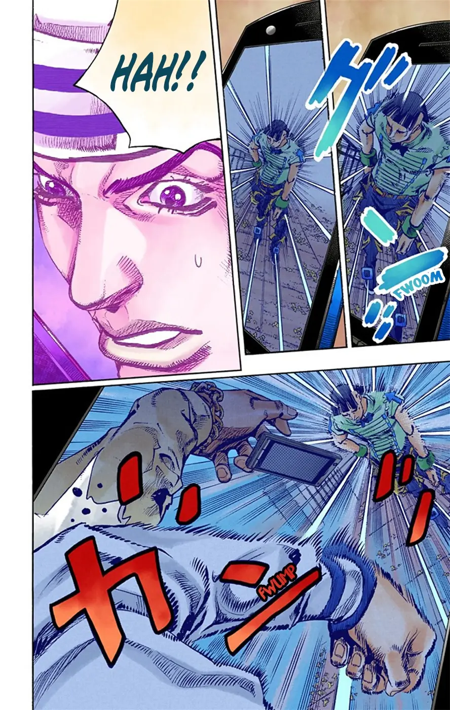 JoJo's Bizarre Adventure, Part 8: JoJolion Colored Manga — Chapter 19 — Page 28