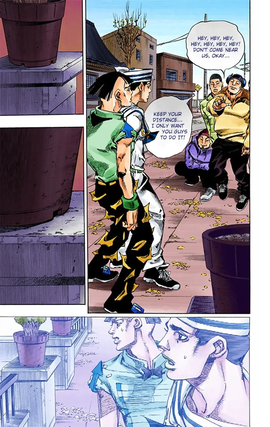 JoJo's Bizarre Adventure, Part 8: JoJolion Colored Manga — Chapter 19 — Page 33
