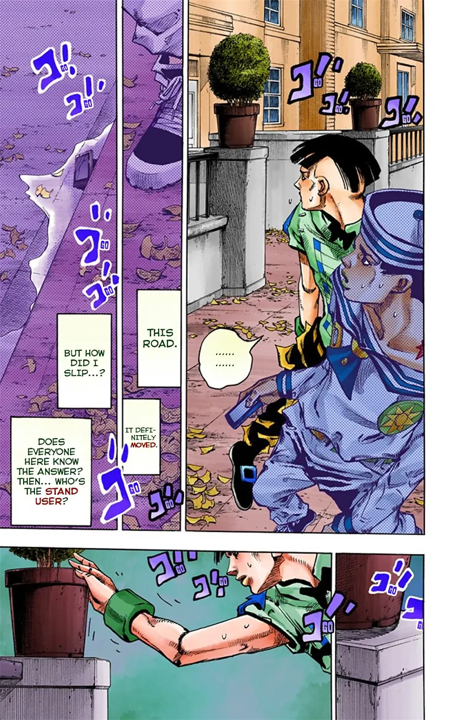 JoJo's Bizarre Adventure, Part 8: JoJolion Colored Manga — Chapter 19 — Page 35