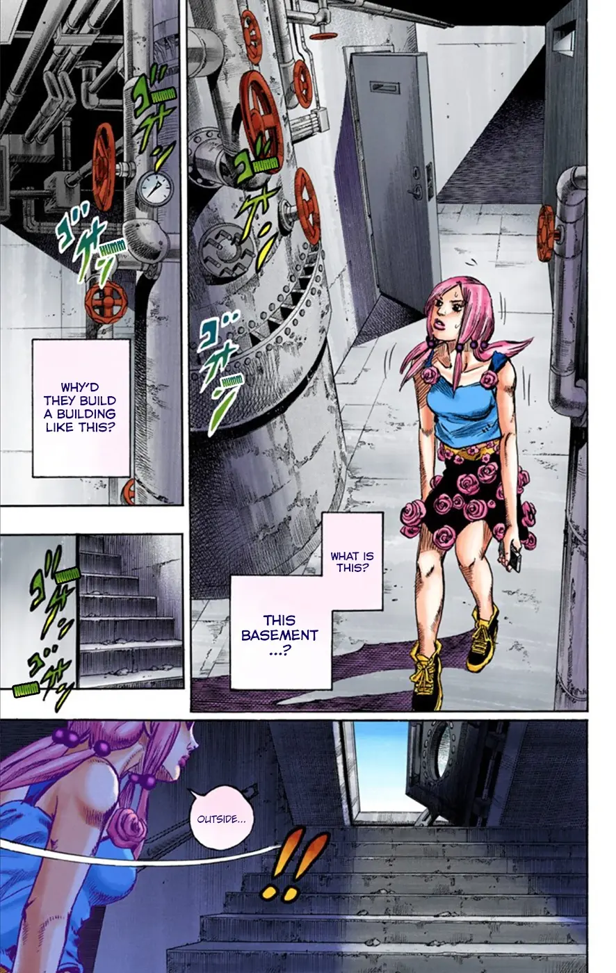 JoJo's Bizarre Adventure, Part 8: JoJolion Colored Manga — Chapter 24 — Page 8