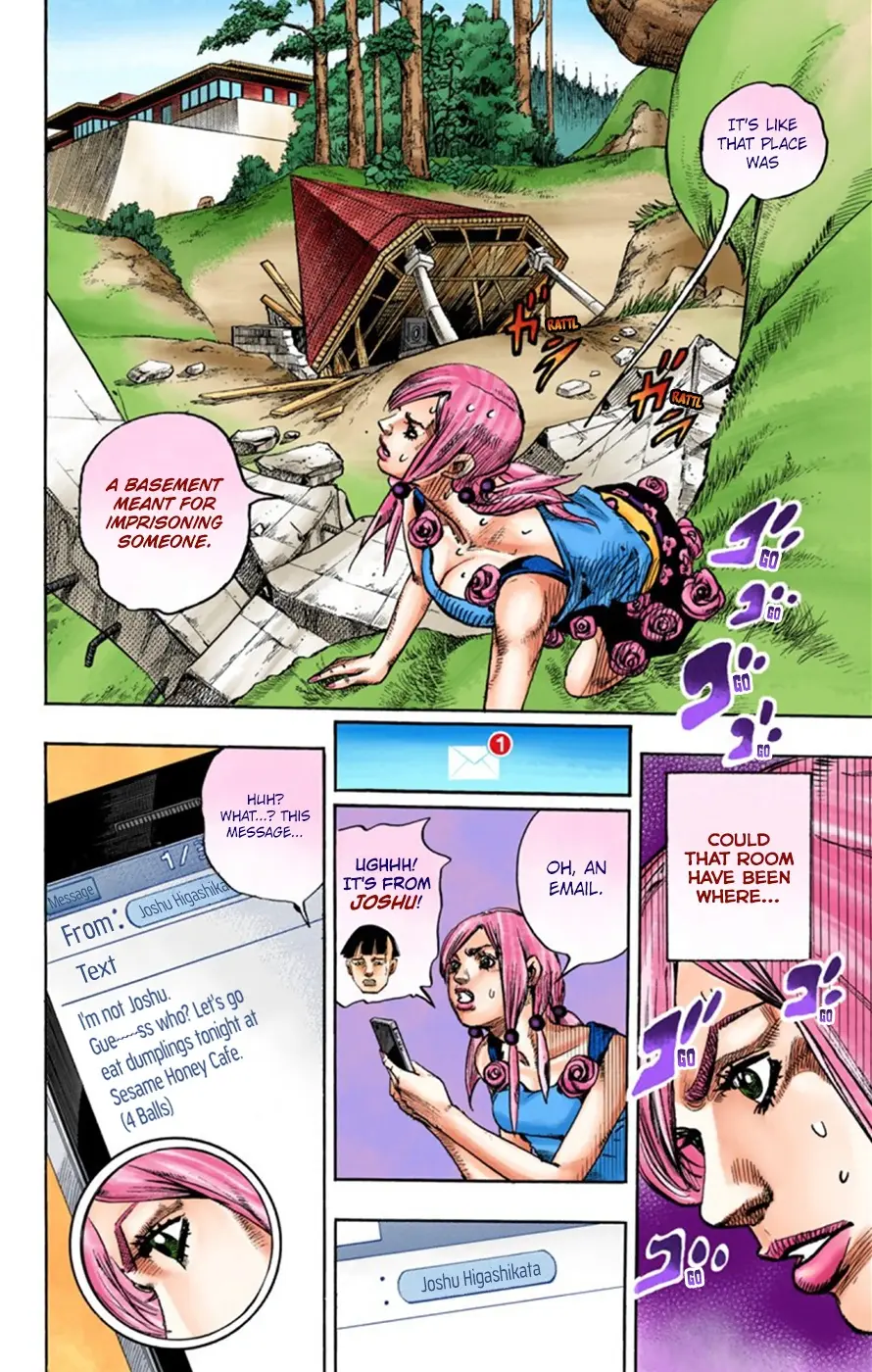 JoJo's Bizarre Adventure, Part 8: JoJolion Colored Manga — Chapter 24 — Page 13