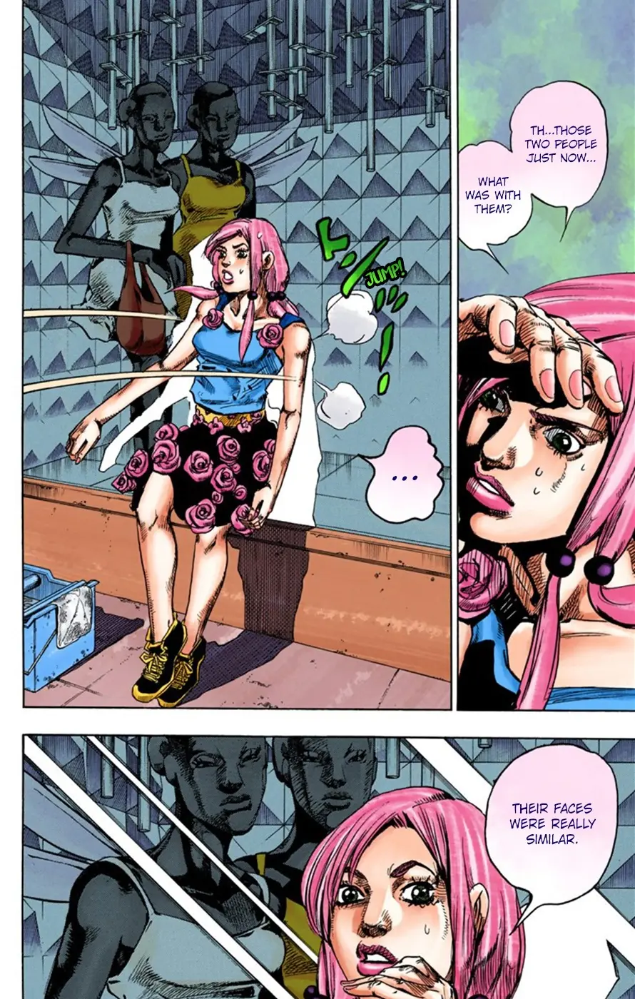 JoJo's Bizarre Adventure, Part 8: JoJolion Colored Manga — Chapter 24 — Page 21