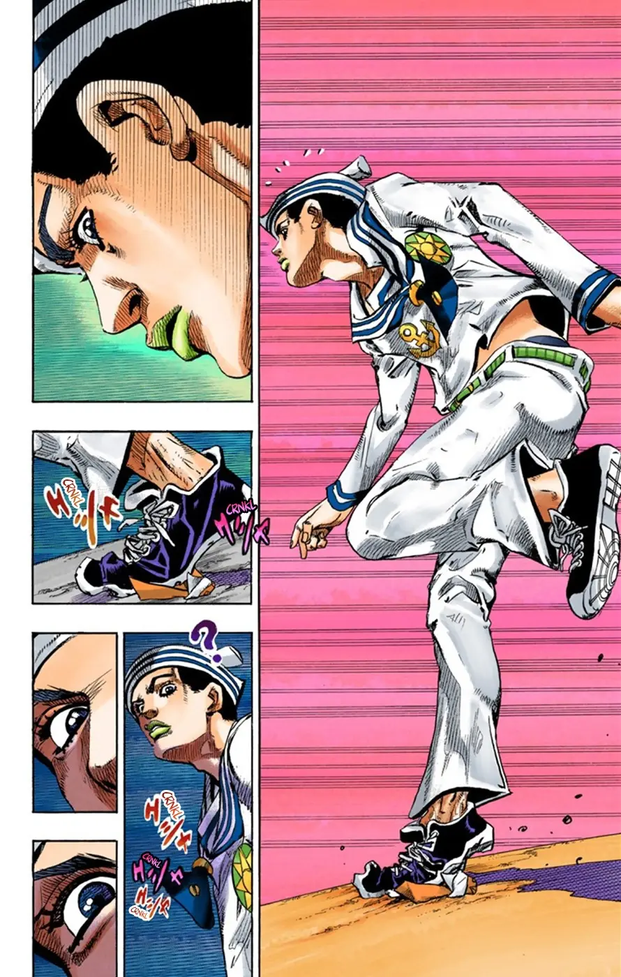 JoJo's Bizarre Adventure, Part 8: JoJolion Colored Manga — Chapter 24 — Page 45