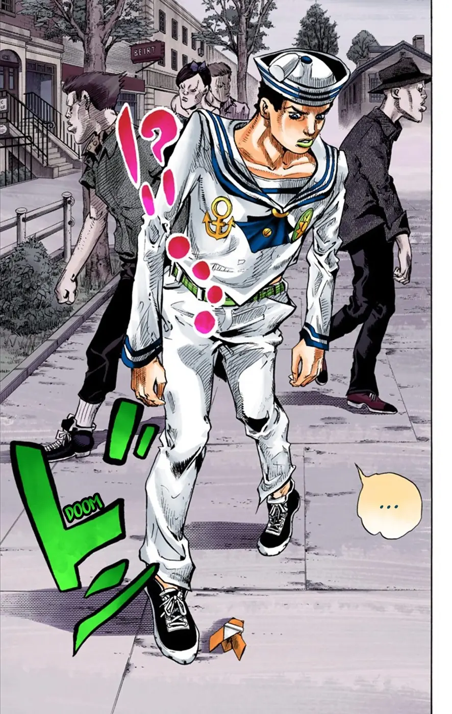 JoJo's Bizarre Adventure, Part 8: JoJolion Colored Manga — Chapter 24 — Page 46
