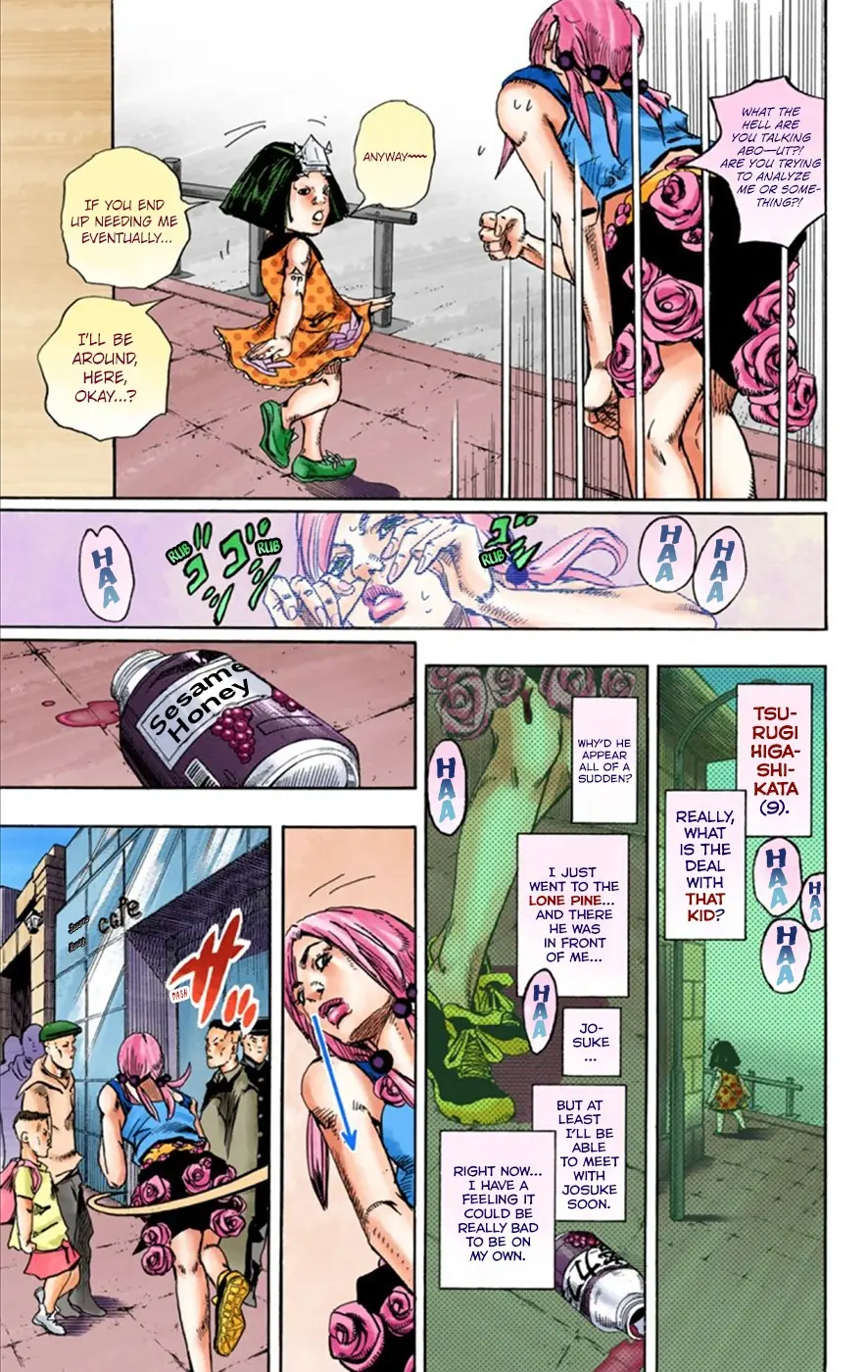 JoJo's Bizarre Adventure, Part 8: JoJolion Colored Manga — Chapter 25 — Page 7