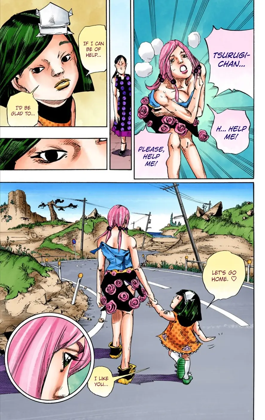 JoJo's Bizarre Adventure, Part 8: JoJolion Colored Manga — Chapter 25 — Page 43