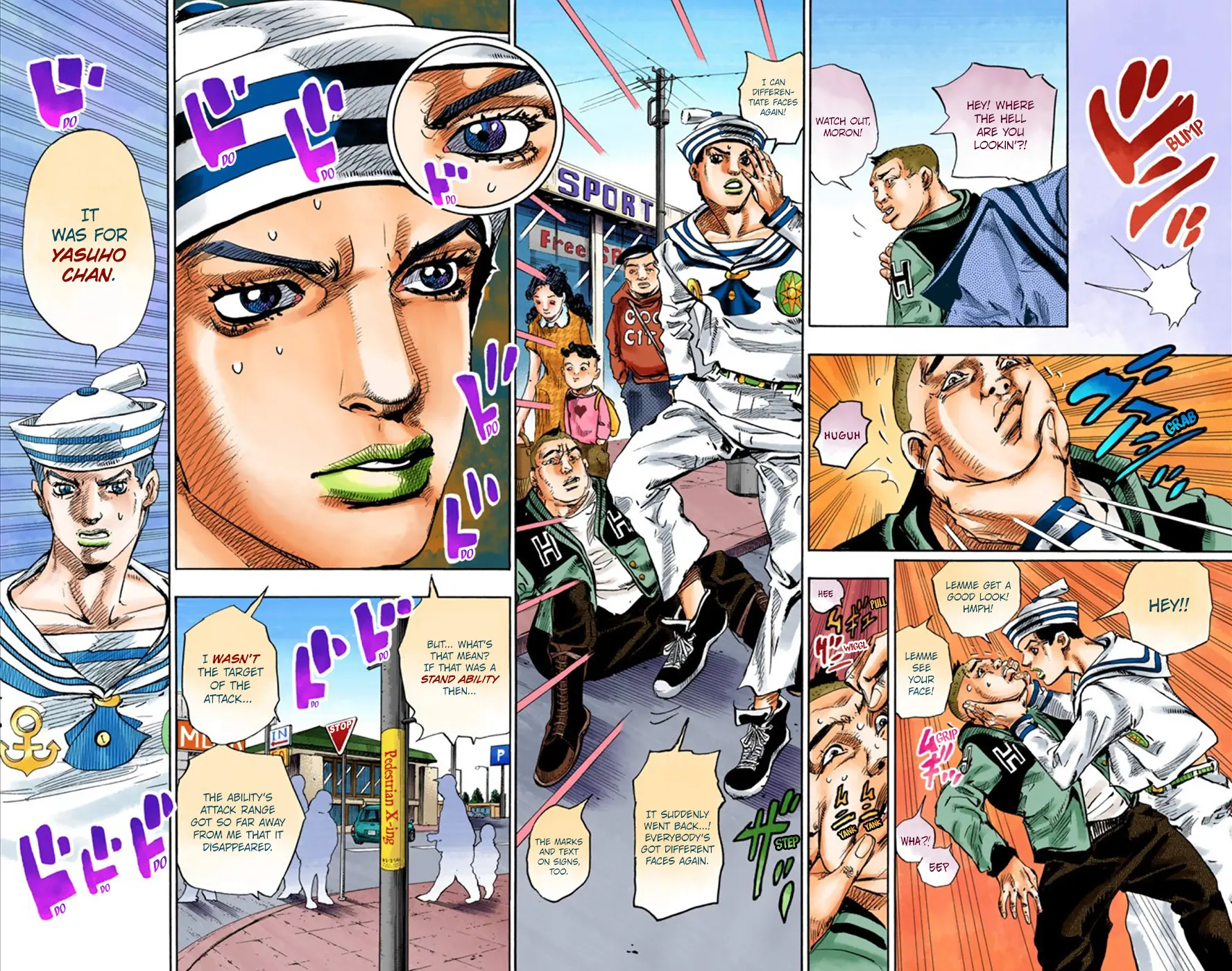 JoJo's Bizarre Adventure, Part 8: JoJolion Colored Manga — Chapter 25 — Page 44
