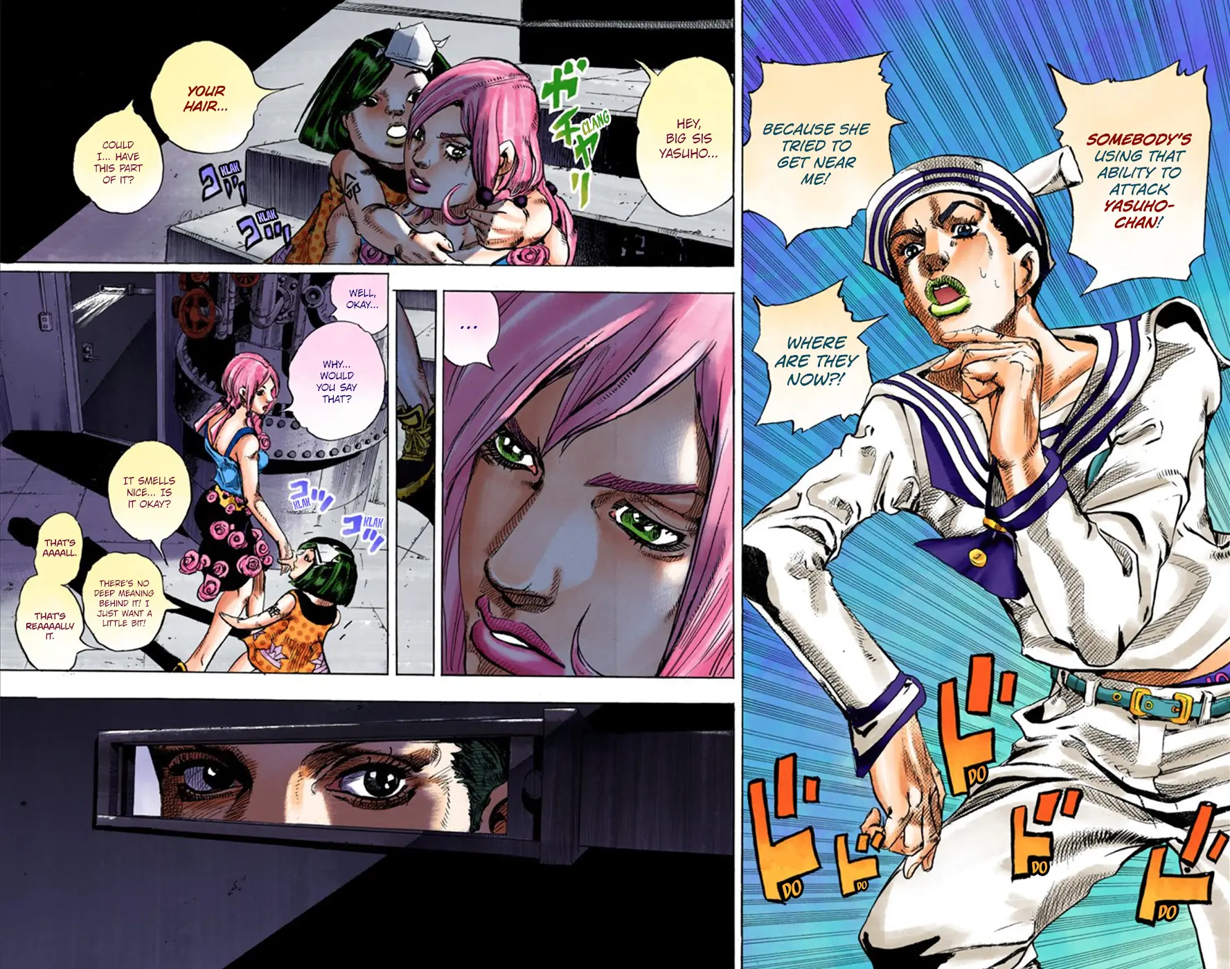 JoJo's Bizarre Adventure, Part 8: JoJolion Colored Manga — Chapter 25 — Page 45