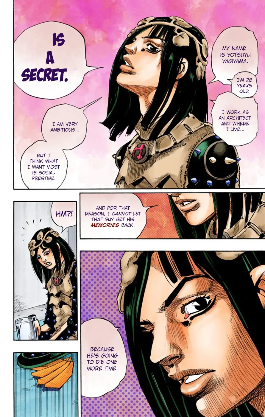 JoJo's Bizarre Adventure, Part 8: JoJolion Colored Manga — Chapter 26 — Page 34