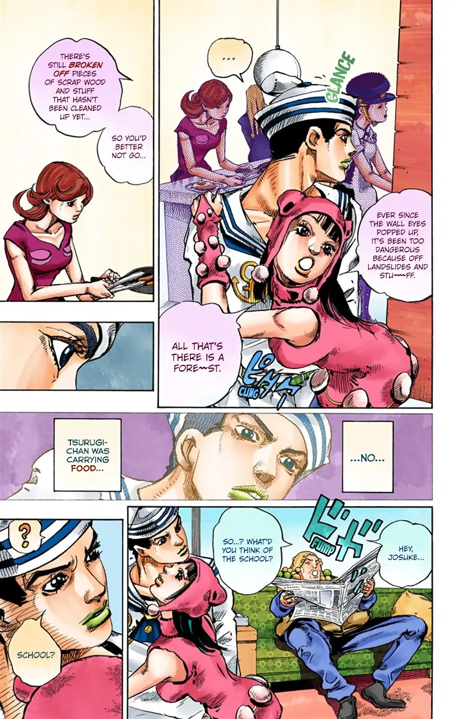 JoJo's Bizarre Adventure, Part 8: JoJolion Colored Manga — Chapter 27 — Page 12